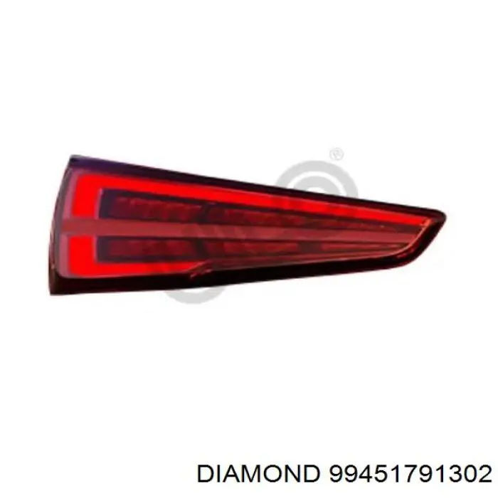 99451791302 Diamond/DPA Фара заднего бампера, левый
