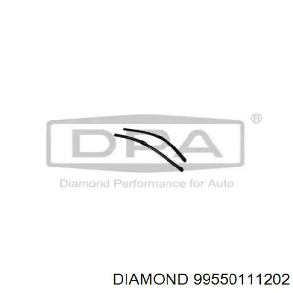 Купить 99550111202 Diamond/DPA Щетка-дворник лобового стекла пассажирская
