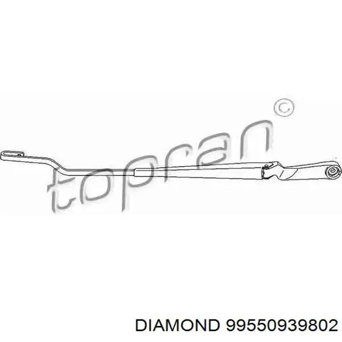 Купить 99550939802 Diamond/DPA Поводок стеклоочистителя