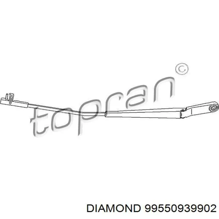 Рычаг стеклоочистителя Diamond/DPA 99550939902 цена, от 6.30 USD