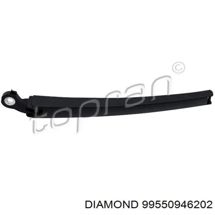 Brazo del limpiaparabrisas, lavado de parabrisas, luna trasera 99550946202 Diamond/DPA