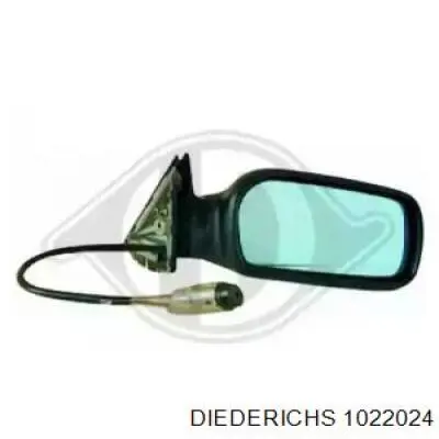 1022024 Diederichs зеркальный элемент зеркала заднего вида правого