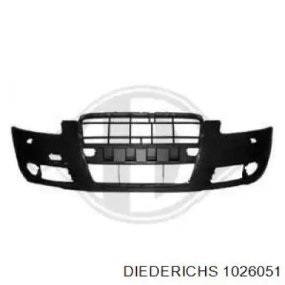 Передний бампер 1026051 Diederichs