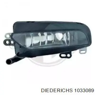 1033089 Diederichs luzes de nevoeiro esquerdas