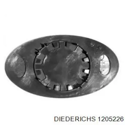Стекло правого зеркала заднего вида 51167058060 BMW