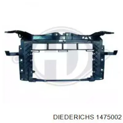 1475002 Diederichs суппорт радиатора в сборе (монтажная панель крепления фар)
