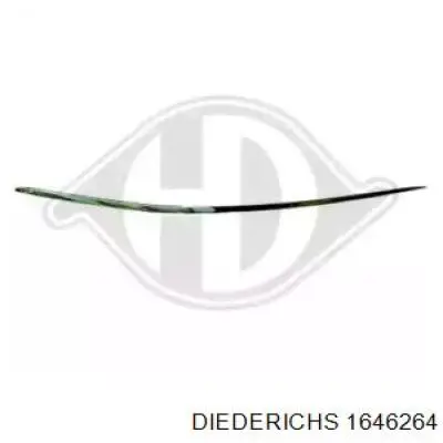 Moldura direita do pára-choque dianteiro para Mercedes S (W220)