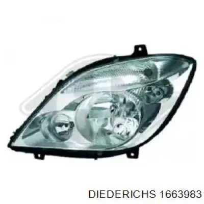 Купить A906820016164 Mercedes Фара левая передняя