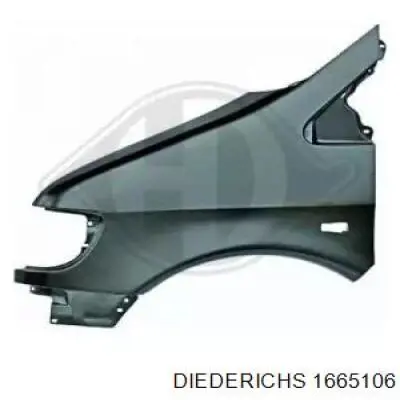 1665106 Diederichs крыло переднее правое