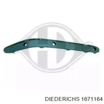 Молдинг бампера переднего правый A20388564219723 Mercedes