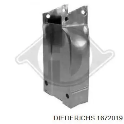 Consola de reforçador do pára-choque dianteiro para Mercedes C (W204)