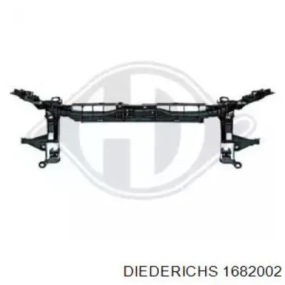 1682002 Diederichs suporte do radiador montado (painel de montagem de fixação das luzes)