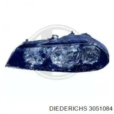 Правая фара 60695651 Fiat/Alfa/Lancia