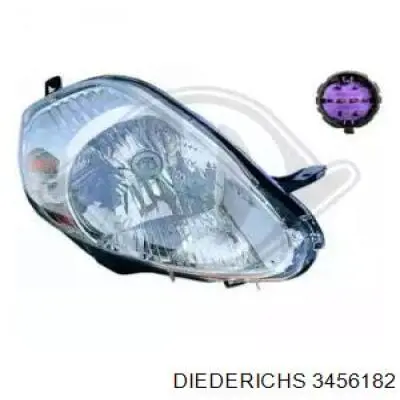 Правая фара 043889 VALEO