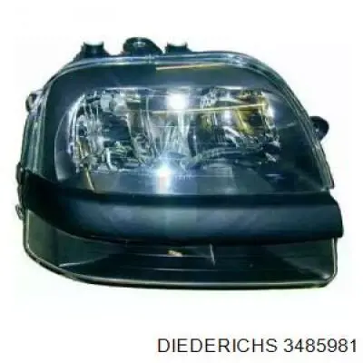 Левая фара 46807771 Fiat/Alfa/Lancia