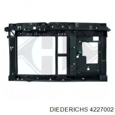 4227002 Diederichs suporte do radiador montado (painel de montagem de fixação das luzes)