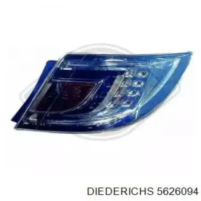 GS1G51170H Mazda Задний правый внешний фонарь