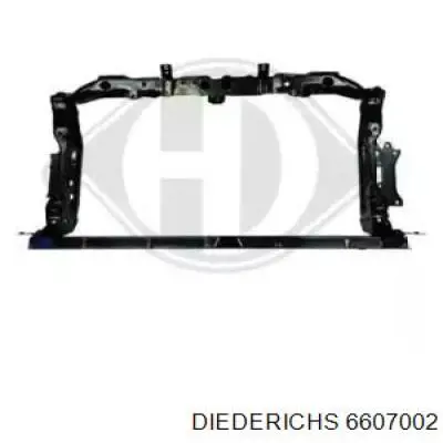 Suporte do radiador montado (painel de montagem de fixação das luzes) para Toyota Yaris (P13)