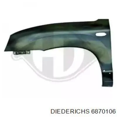 Купить 6632126280 Hyundai/Kia Крыло переднее правое