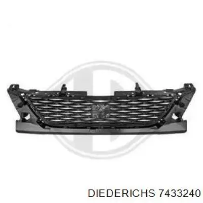 Решетка радиатора 67C105J Polcar