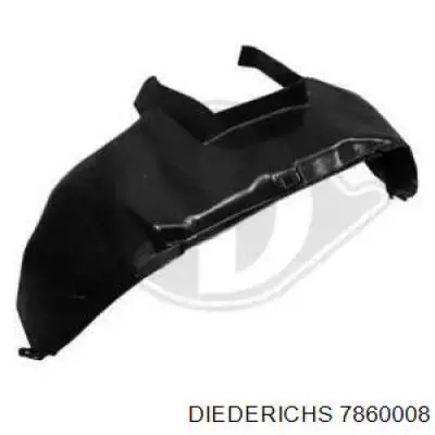 Guarda-barras direito do pára-lama dianteiro para Skoda Yeti (5L)