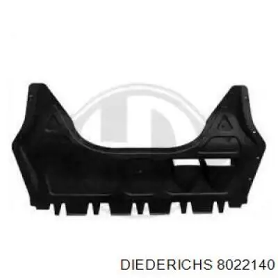 8022140 Diederichs proteção de motor dianteira