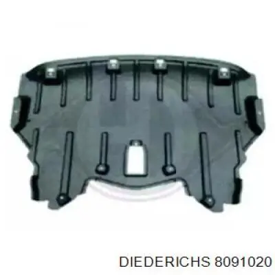 8091020 Diederichs защита двигателя передняя