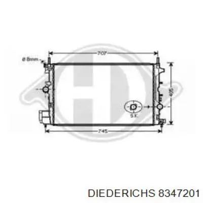 Купить 51749911 Fiat/Alfa/Lancia Радиатор водяной