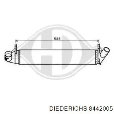 Интеркулер 8442005 Diederichs