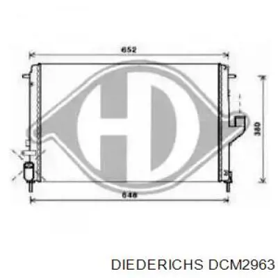 Радиатор DCM2963 Diederichs