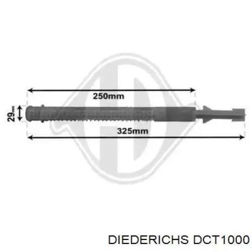 Осушитель кондиционера DCT1000 Diederichs