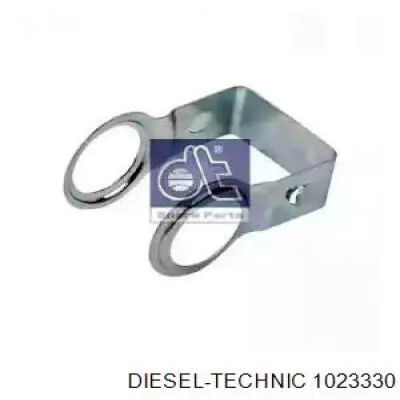 1023330 Diesel Technic ремкомплект тормозов задних