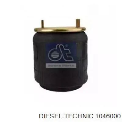 10.46000 Diesel Technic coxim pneumático (suspensão de lâminas pneumática do eixo)