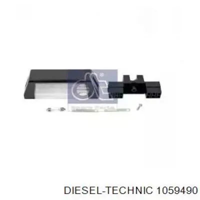 1059490 Diesel Technic lanterna da luz de fundo de matrícula traseira