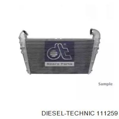Радиатор интеркуллера DIESEL TECHNIC 111259
