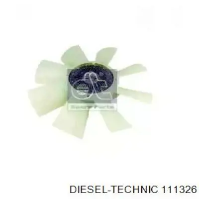 1.11326 Diesel Technic ventilador (roda de aletas do radiador de esfriamento)