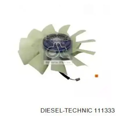 Вискомуфта вентилятора 111333 Diesel Technic