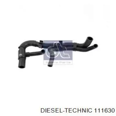 Патрубок системи охолодження 111630 Diesel Technic