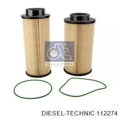 1.12274 Diesel Technic filtro de combustível