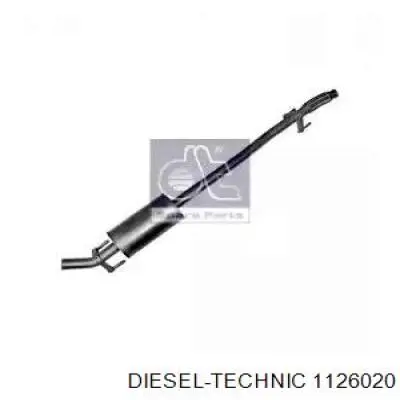 Центральная часть глушителя JZW253409AA VAG