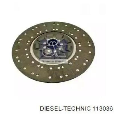 Диск сцепления 113036 Diesel Technic