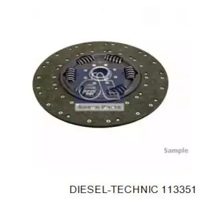 Диск сцепления 113351 Diesel Technic