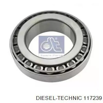 Подшипник ступицы задней наружный 117239 Diesel Technic