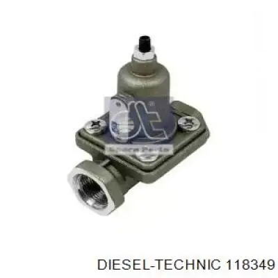 1.18349 Diesel Technic válvula de derivação (by-pass de ar supercompressão)