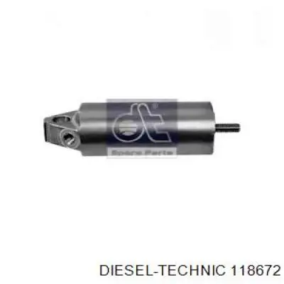 118672 Diesel Technic Цилиндр заслонки глушителя двигателя