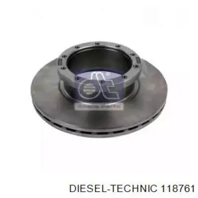 Тормоз дисковый передний Diesel Technic 118761 цена, от 157.05 USD