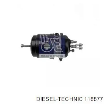 118877 Diesel Technic Баллоны воздушные пневмотормозов