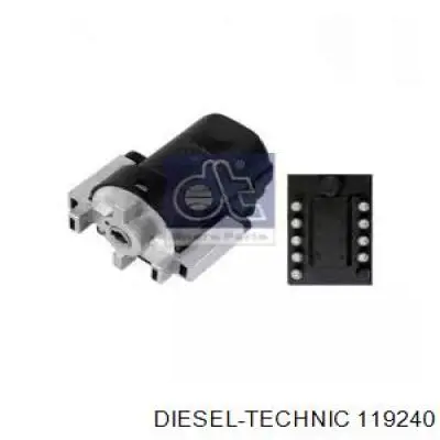 Контактная группа замка зажигания 119240 Diesel Technic