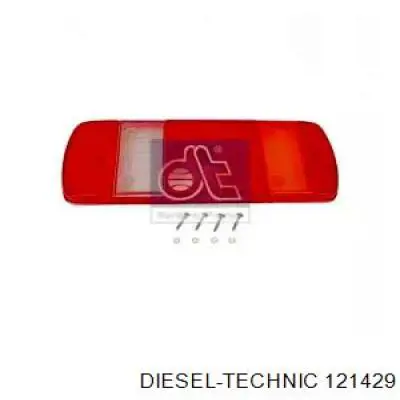 121429 Diesel Technic Стекло задней фары, левой