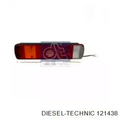 121438 Diesel Technic lanterna traseira esquerda